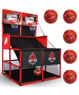 Indoor Basketball Game - Double Shot Basketball Arcade  Indoor Basketbal... - £95.89 GBP