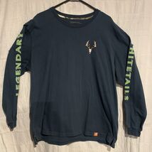 Legendary Whitetails Gray  Long Sleeve T-shirt Size XL - $19.79