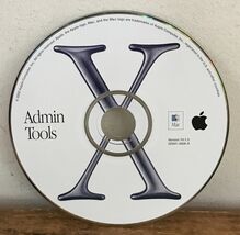 Vintage 2002 Apple Macintosh Mac OS X Admin Tools Software Disc Version ... - $39.99