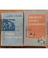 Vintage 1950s Leader&#39;s Guide to the Brownie Scout Program + Handbook Har... - $5.43 CAD