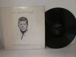 John Fitzgerald Kennedy Presidential Years 1960-1963 Vinyl Record Album L114C - £3.61 GBP