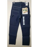 Vintage NEW NOS Key Dark Denim Dungarees Carpenter Jeans 31X34 - $29.95