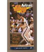 1989 Houston Astros Media Guide MLB Baseball - $46.52