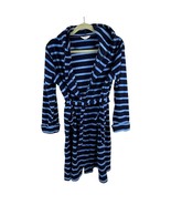 Lands End Striped Hooded Bathrobe Unisex Kids Size 12 - €21,03 EUR