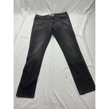 Candies Womens Boot Cut Jeans Black Stretch Low Rise Zipper Denim Junior... - £8.56 GBP