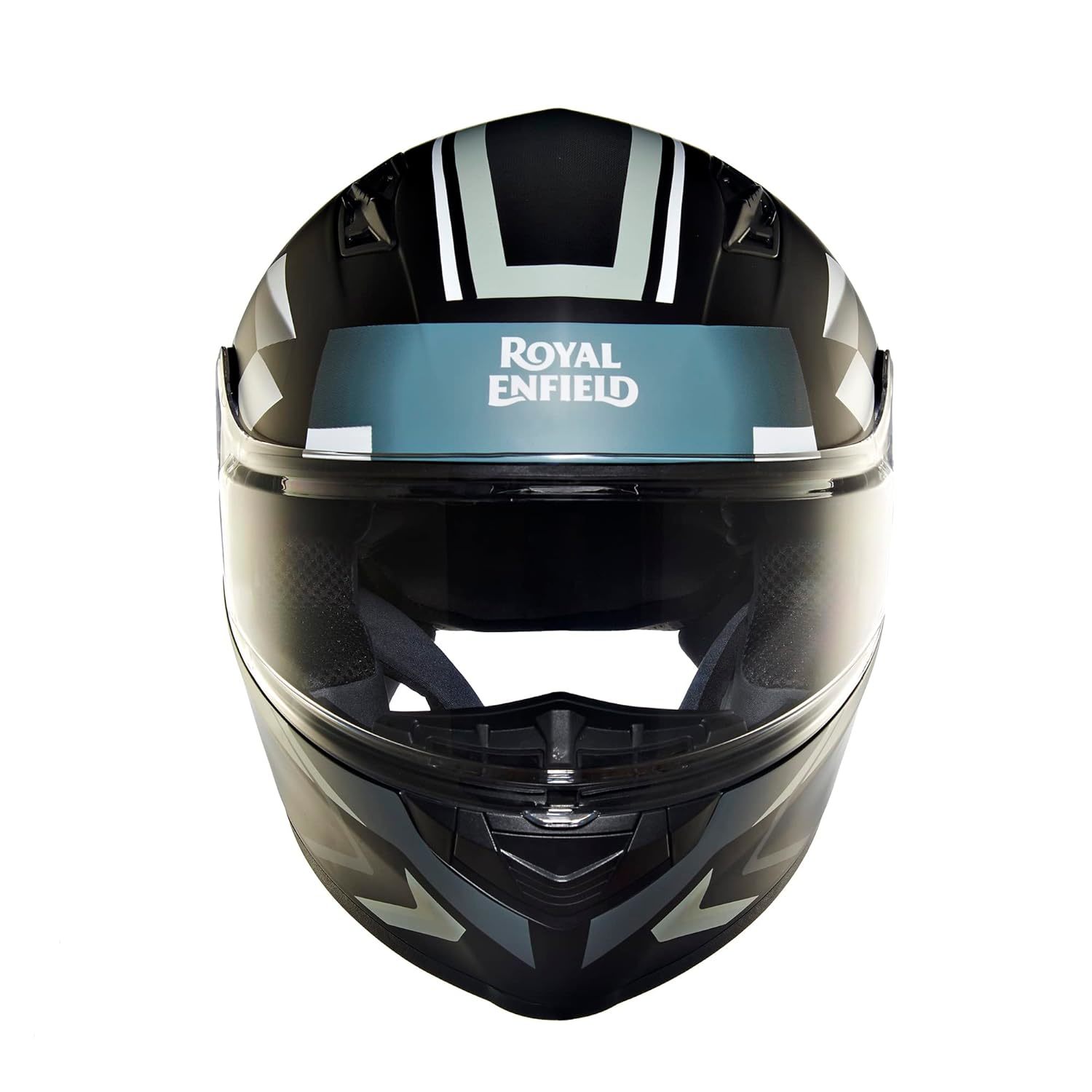 Royal Enfield Lightwing Full Face Helmet with Clear Visor Matt Black &amp; Grey - $185.99