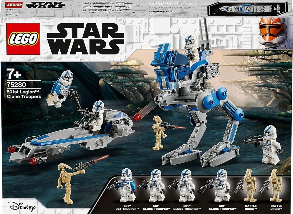 Lego Star Wars 501st Legion Clone Troopers 75280 NEW - $48.63