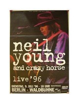 Neil Young Poster Crazy Horse Berlin &#39;96 Concert - £70.35 GBP