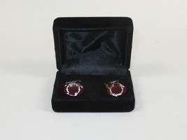 Men J.Valintin Cufflinks by Vitorofolo for French Cuff Shirt V35-25 Brown Stone image 3