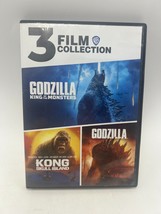 WB 3 Films: Godzilla / Kong: Skull Island / Godzilla: King of the Monsters (DVD) - £4.67 GBP