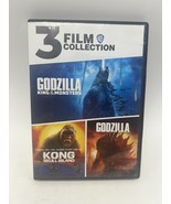 WB 3 Films: Godzilla / Kong: Skull Island / Godzilla: King of the Monste... - £4.50 GBP