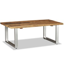 Coffee Table Solid Reclaimed Wood 100x60x38 cm - £111.75 GBP