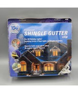 104 CT Universal Shingle Gutter Clip Holiday Mini Rope C7 C9 Light Strin... - $12.59