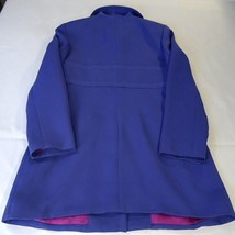 Rina Rossi 8823-20 Women's Purple Blue Dress Casual Blazer Coat Size 4 USA Made image 2
