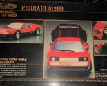 1/24 Scale "Tilt" High Tech Car "Ferrari 512BB" Opened Box Complete Sealed Bags - $36.00