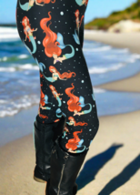 NEW Womens Exclusive Nautical Mermaid Ocean Leggings OS/TC Soft as Lularoe - $24.00
