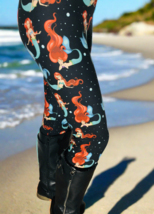 NEW Womens Exclusive Nautical Mermaid Ocean Leggings OS/TC Soft as Lularoe - £18.74 GBP