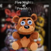 FNAF FREDDY FAZBEAR PLUSH five night at freddy plushies videogame toy mo... - £22.36 GBP