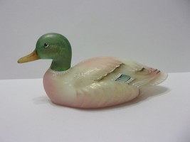 Fenton Glass OOAK One of a Kind Burmese Mallard Duck Figurine by JK Spindler - £221.72 GBP