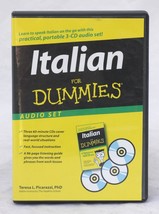 Italian for Dummies Audio set plus companion book by Teresa L. Picarazzi - $5.74