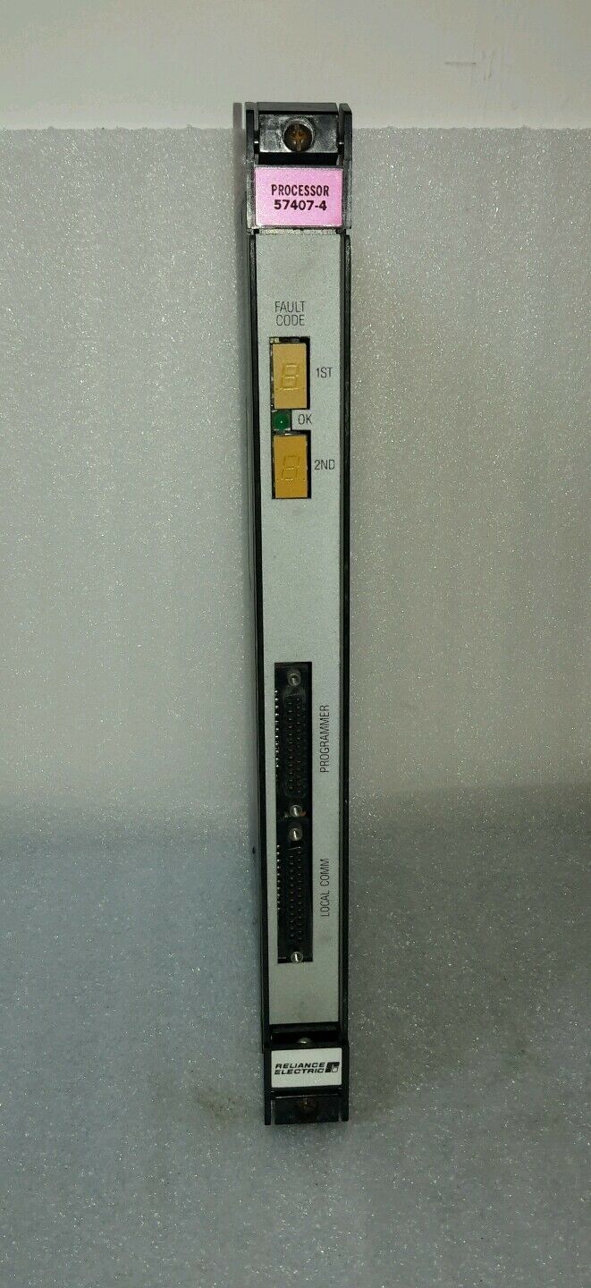 RELIANCE ELECTRIC 0-57407-4H PROCESSOR 57407-4 J3635 $99 - $35.43