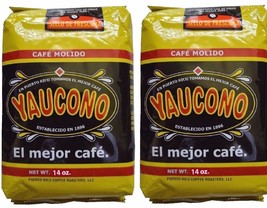 X2 Paquetes de CAFE YAUCONO, CAFE MOLIDO-GROUND COFFEE 14oz. - £17.57 GBP