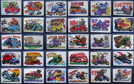 1980 Topps Weird Wheels Trading Cards Stickers Complete Your Set You U Pick - £1.56 GBP+