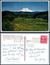Washington Postcard - Mount Rainier &amp; Chop Valley S42 - £3.08 GBP