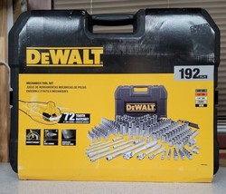 DEWALT DWMT75049 192-Piece Mechanics Tool Set (SAE &amp; Metric) Chrome Vana... - £198.50 GBP
