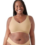 True &amp; Co. True Body Boost V-Neck Bra 14826 Large Desert Beige NWOT - $29.70
