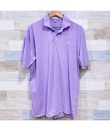 Holderness &amp; Bourne Soft Jersey Plum Hollow Golf Polo Shirt Purple Mens XL - $118.79