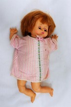 ORIGINAL Vintage 1975 Uneeda 13&quot; Baby Doll - $19.79