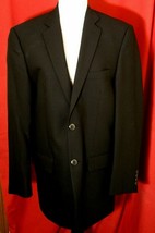 WILKE RODRIGUEZ Men&#39;s Black Wool Sports Coat Jacket Blazer 41 Long - €10,07 EUR
