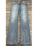 Lucky Brand Tahoe Hipster Jeans Men&#39;s 32x33 Blue Denim Pants Vintage USA - £21.90 GBP