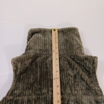 Columbia AL2764 Women's Green Corduroy Full Zip Sleeveless Vest Size Small image 7