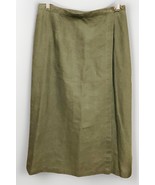 Patagonia Vintage Midi Skirt Women’s 12 Green Line Wrap A Line - $41.01 CAD