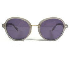 Joop! Sunglasses Mod.87226-4227 Gray Round Oversized Frames with Purple Lenses - £37.40 GBP