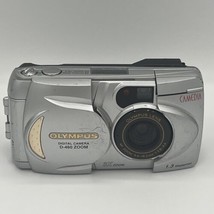 Olympus CAMEDIA C-960 Zoom 1.3MP Digital Camera - Silver Untested - £15.68 GBP