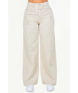 American Bazi High Waist Distressed Wide Leg Jeans - $55.92 CAD