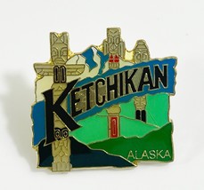Ketchikan Alaska Enamel Lapel Pin - £7.78 GBP