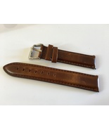 Genuine Leather Brown Suitable For Dw18mm Watch Strap Belt - £22.70 GBP