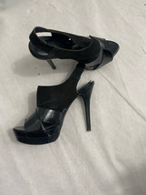 Jessica Simpson black high heels size 8B - £13.96 GBP