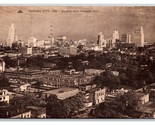 Skyline From Hospital HIll Kansas City Missouri MO 1935 Postcard Z10 - £3.91 GBP