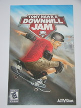 Playstation 2 - TONY HAWK&#39;S DOWNHILL JAM (Replacement Manual) - $8.00