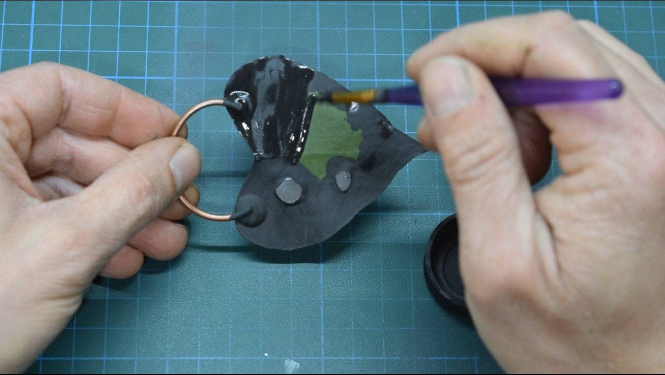 Graphite conductive paint recipe for electroforming Digital Art