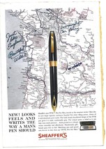 Vintage 1960 Sheaffer&#39;s Pen For Men (PFM) Pen Ad-National Geographic - £5.79 GBP