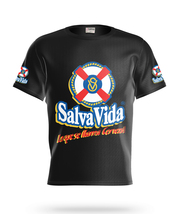 Salva Vida  Beer Logo Black Short Sleeve  T-Shirt Gift New Fashion  - £25.16 GBP