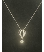 925 Sterling Silver Moissanite Balloon Necklace - $61.76 CAD