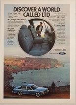 1980 Print Ad The 1981 Ford LTD 4-Door Cars Discover a World - £10.08 GBP