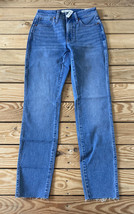 madewell NWT women’s curvy high Rise skinny jeans size 25 Blue I5 - $44.46